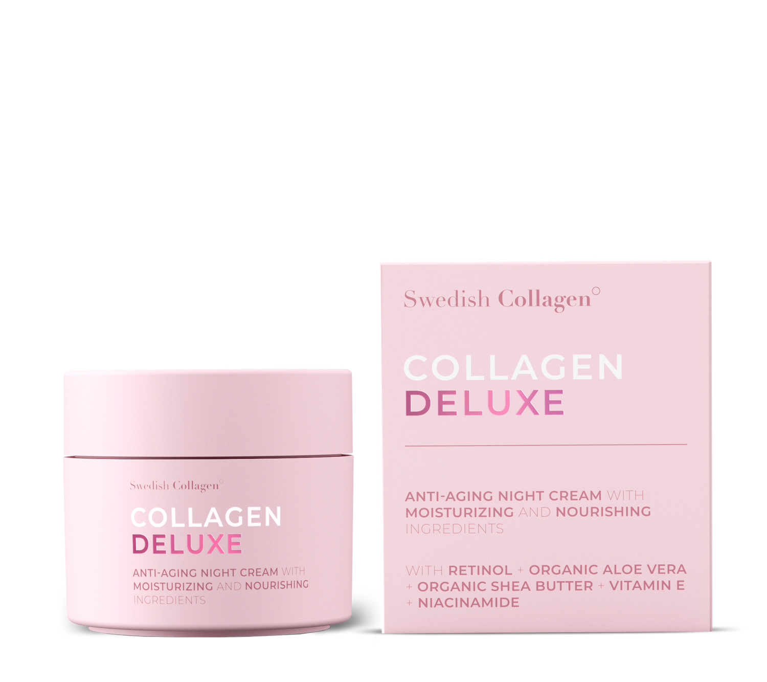 Collagen Deluxe Night Cream 50 ml Yaşlanma Karşıtı Gece Kremi Retinol Niacinamid