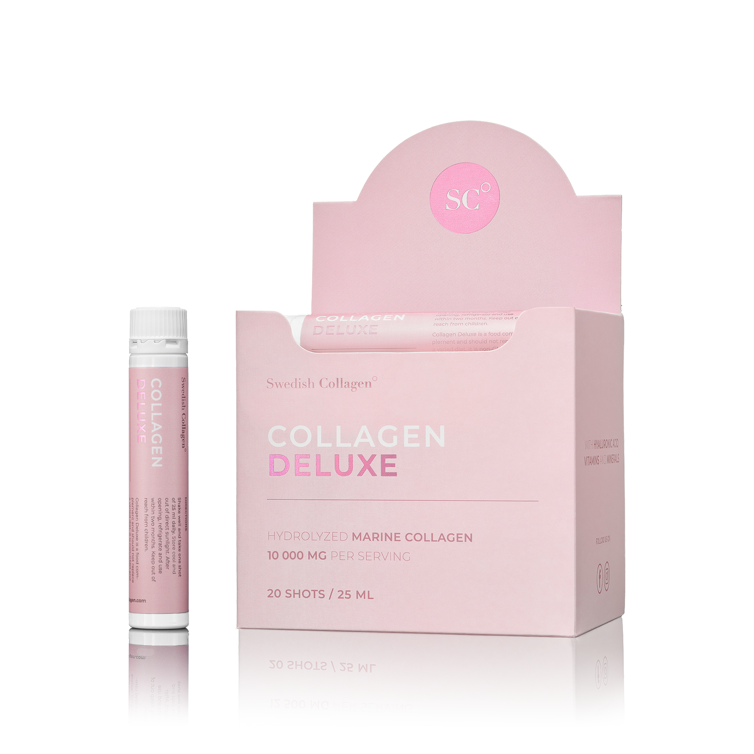 Collagen Deluxe 20 Shot Hidrolize Balık Kolajeni